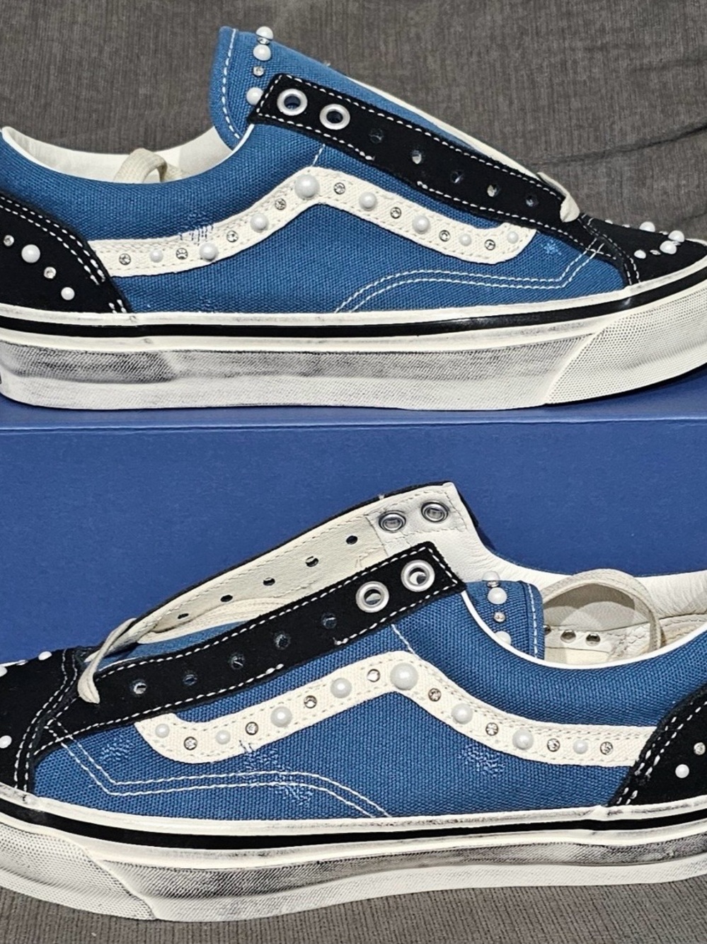 Peralized vans blue